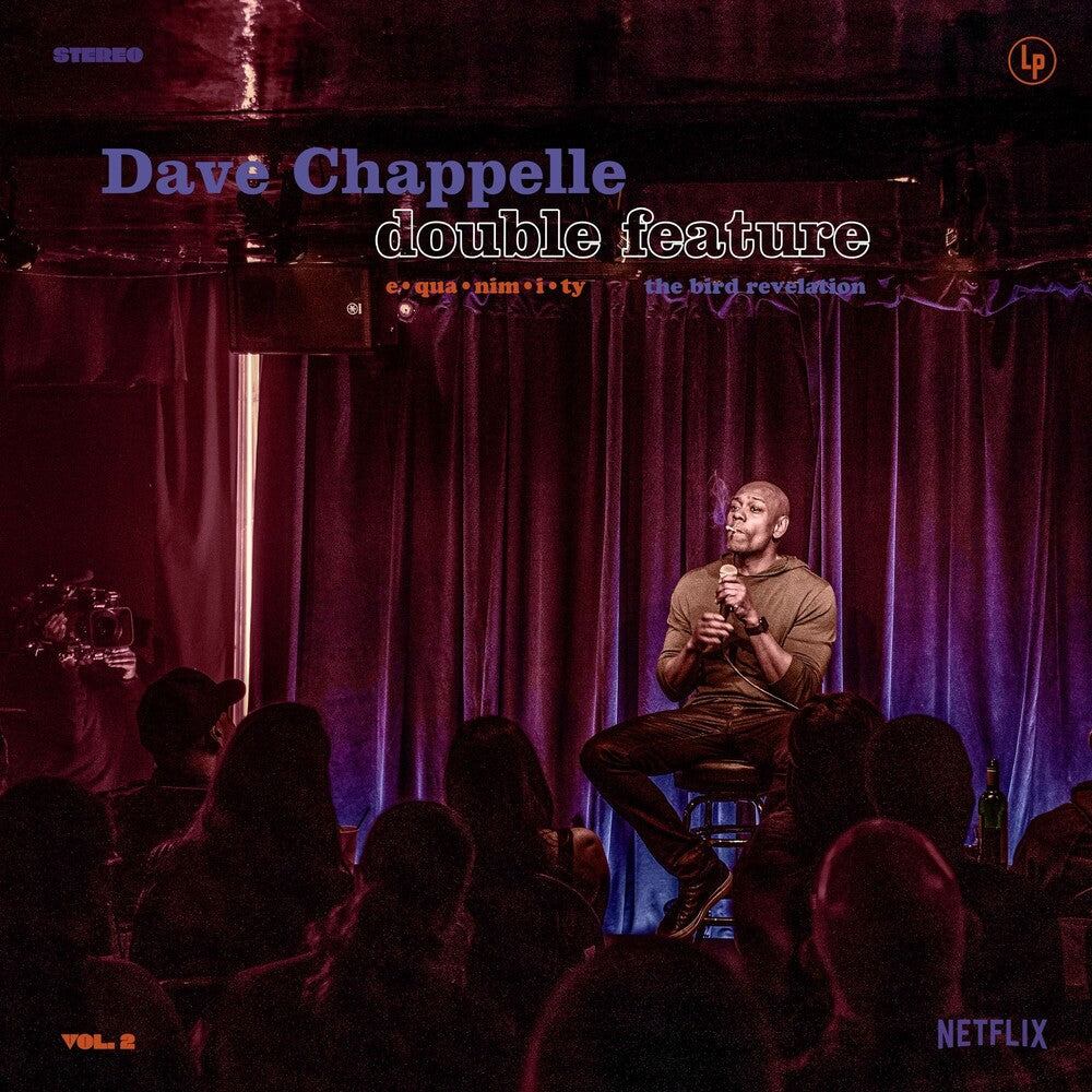 the album cover for Dave Chappelle - Double Feature - Equanimity / Bird Revelation