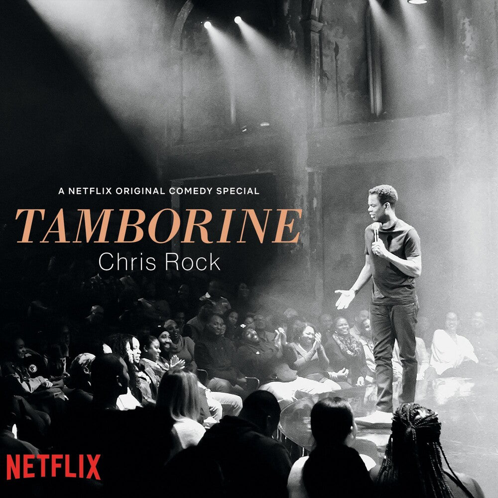 the album cover for Chris Rock - Tamborine