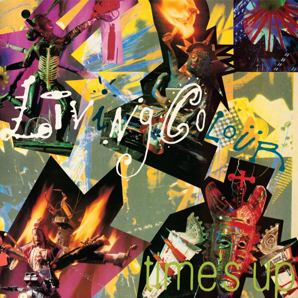 the album cover for Living Colour - Times Up