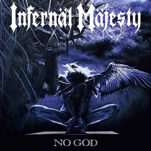 the album cover for Infernal Majesty - No God