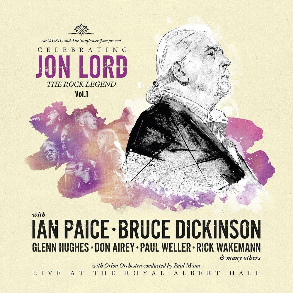 the album cover for Jon Lord / Deep Purple & Friends - Celebrating Jon Lord: The Rock Legend 1