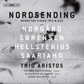 the album cover for Trio Aristos - Nordsending: Works for String Trio & Duo