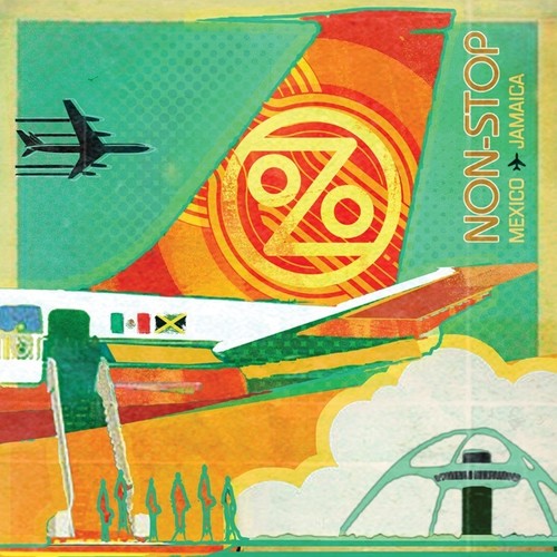 the album cover for Ozomatli - Non-Stop: Mexico To Jamaica [LP]