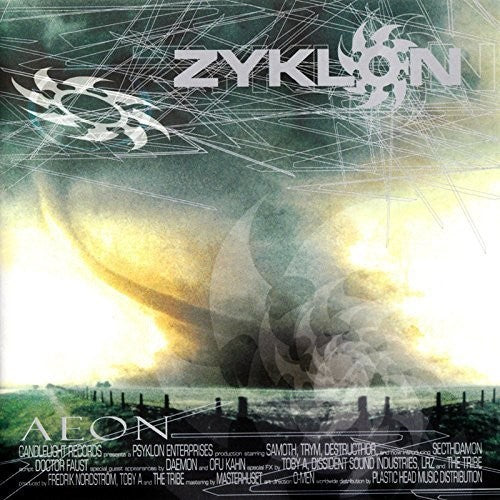 the album cover for Zyklon - Aeon