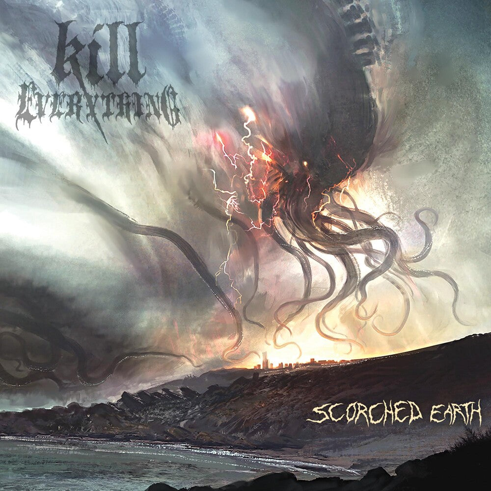 the album cover for Kill Everything - Scorched Earth