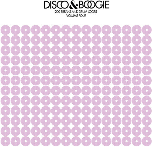 the album cover for Disco & Boogie - 200 Breaks & Drum Loops 4