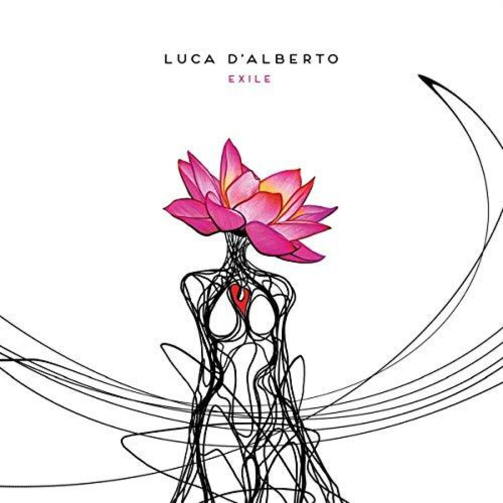 the album cover for Luca D'Alberto - Exile