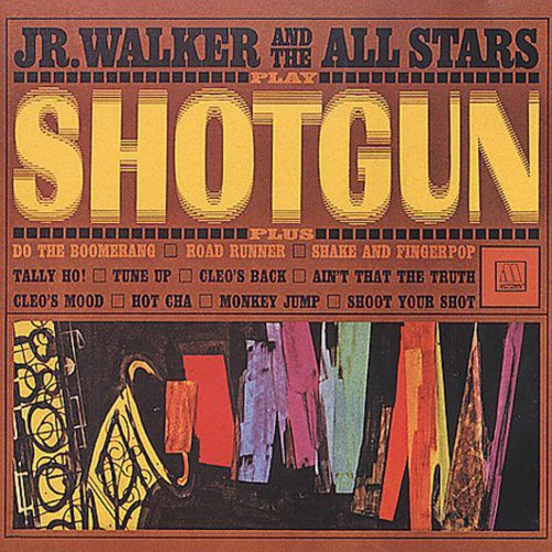 the album cover for Jr. Walker & The All-Stars - Shotgun