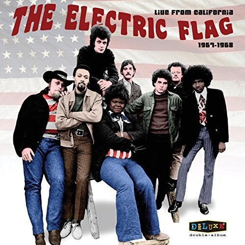 the album cover for Electric Flag - Electric Flag Live