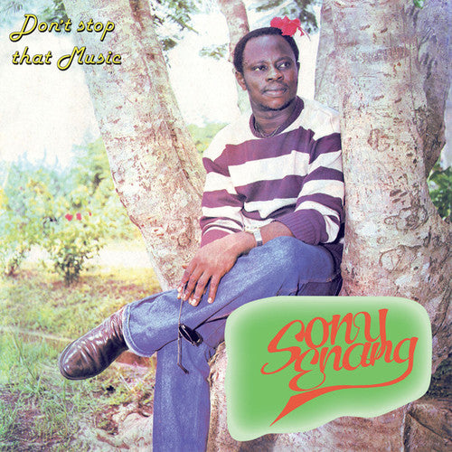 the album cover for Sony Enang - Don't Stop That Music