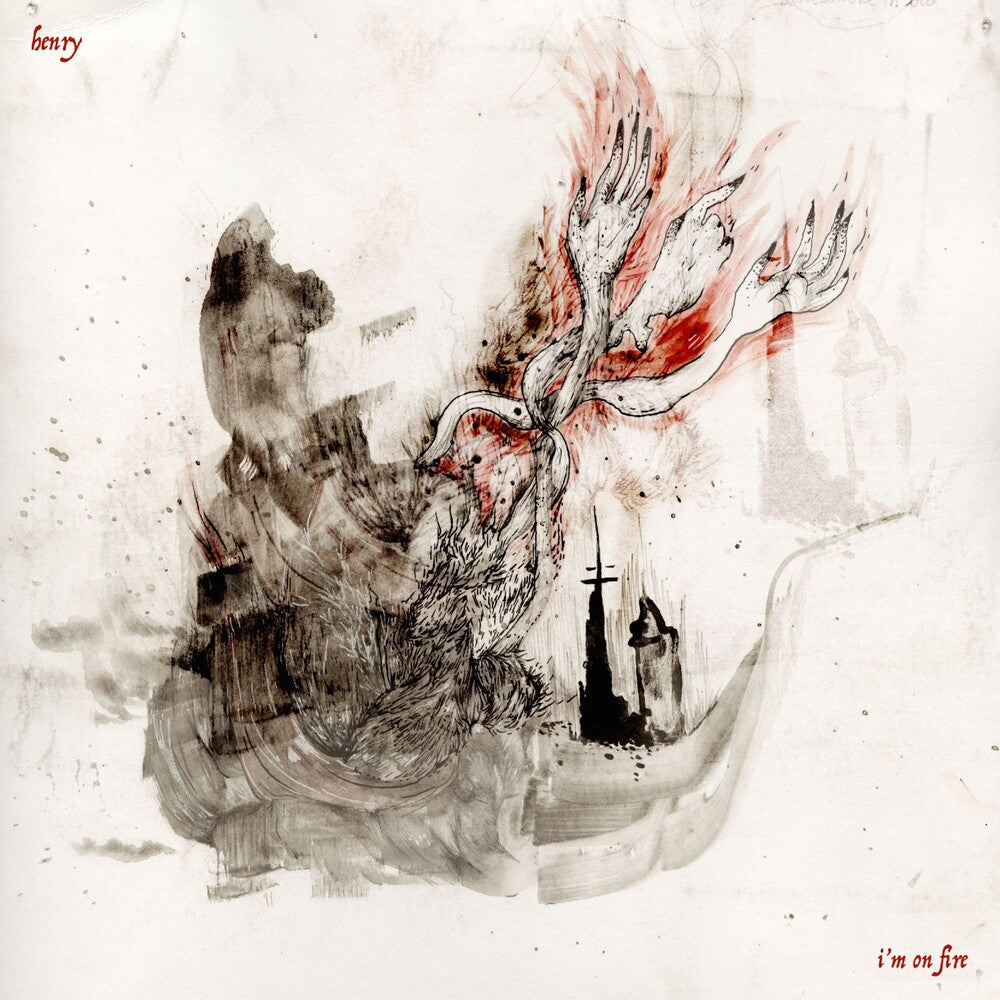the album cover for Soccer Mommy - I'm On Fire / Henry [Vinyl Single]