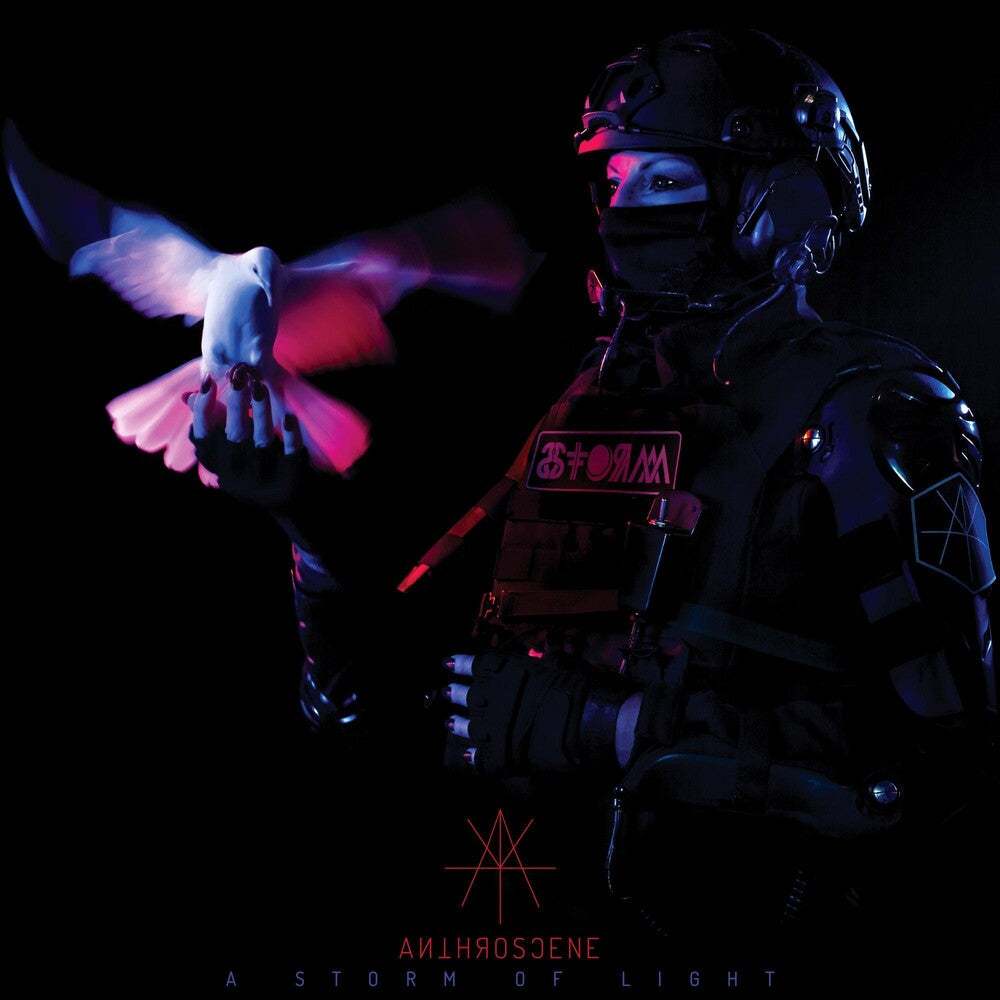 the album cover for Storm Of Light - Anthroscene