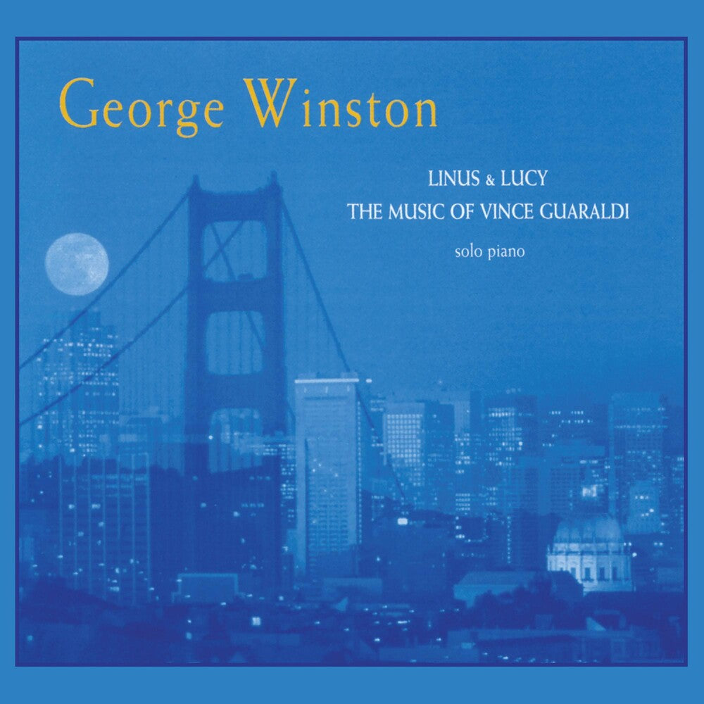 the album cover for George Winston - Linus & Lucy: The Music Of Vince Guaraldi