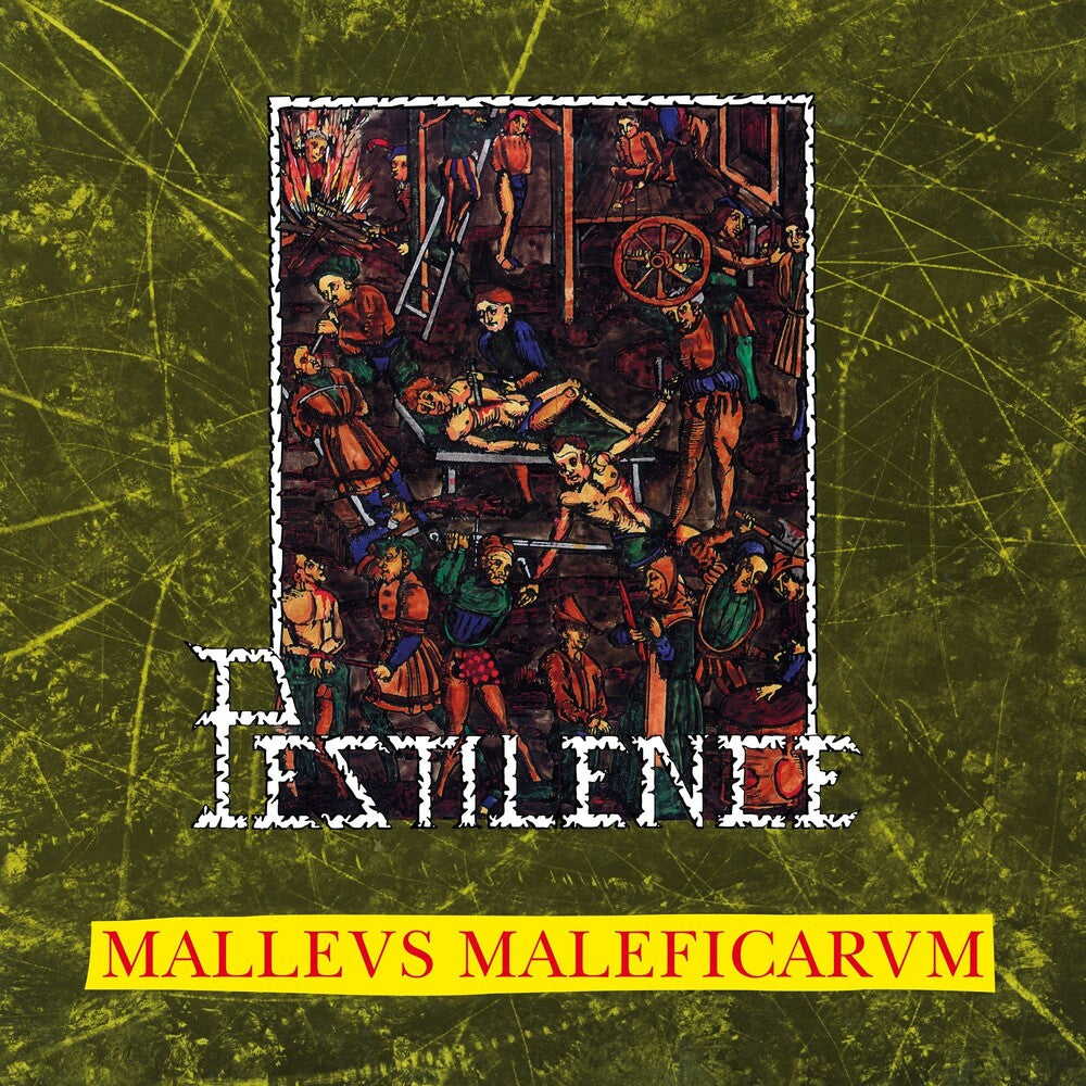 the album cover for Pestilence - Malleus Maleficarum