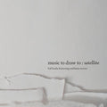 the album cover for Kid Koala / Emiliana Torrini - Music To Draw To: Satellite