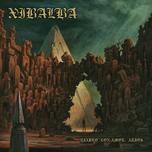 the album cover for Xibalba - Diablo Con Amor Adios (Blue Vinyl)