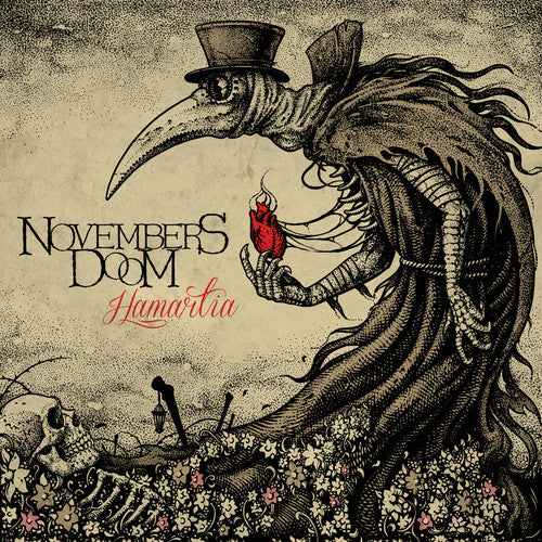 the album cover for Novembers Doom - Hamartia
