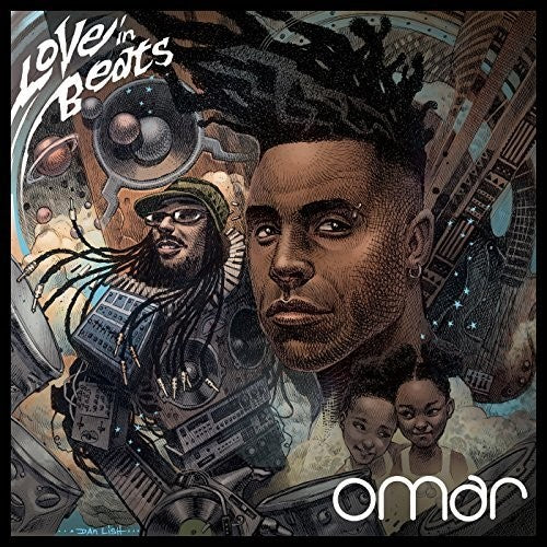the album cover for Omar - Love In Beats