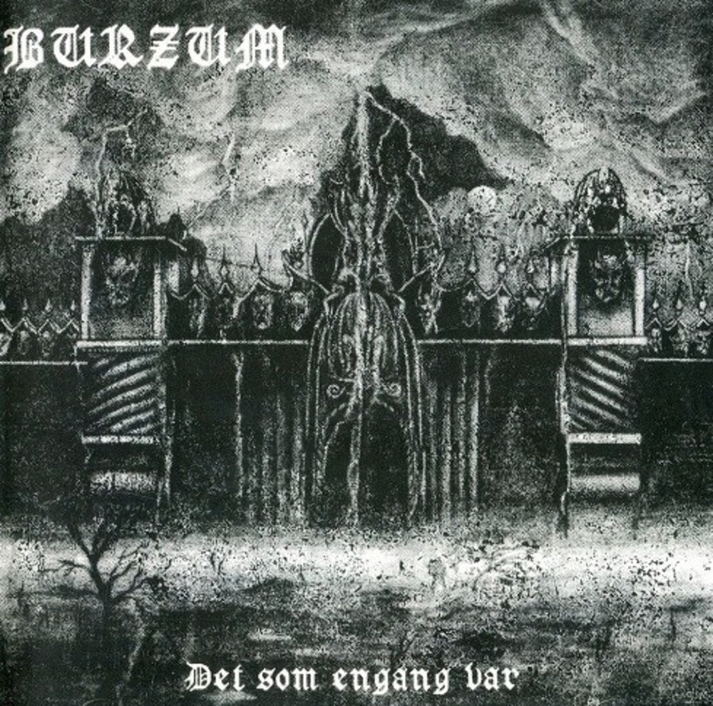 the album cover for Burzum - Det Som Engang Var