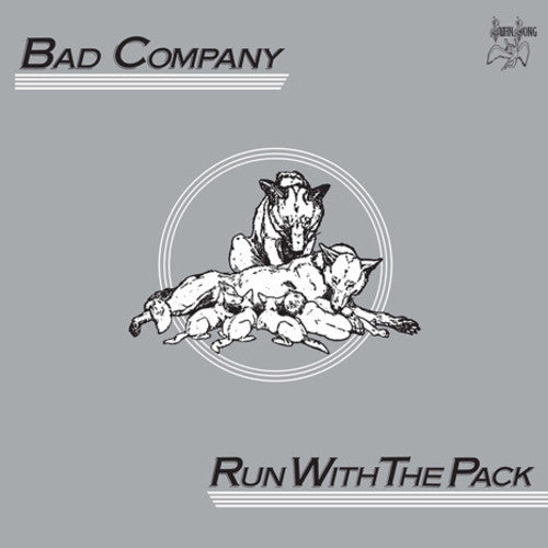 the album cover for Bad Company - Run With The Pack: Remastered [2LP]