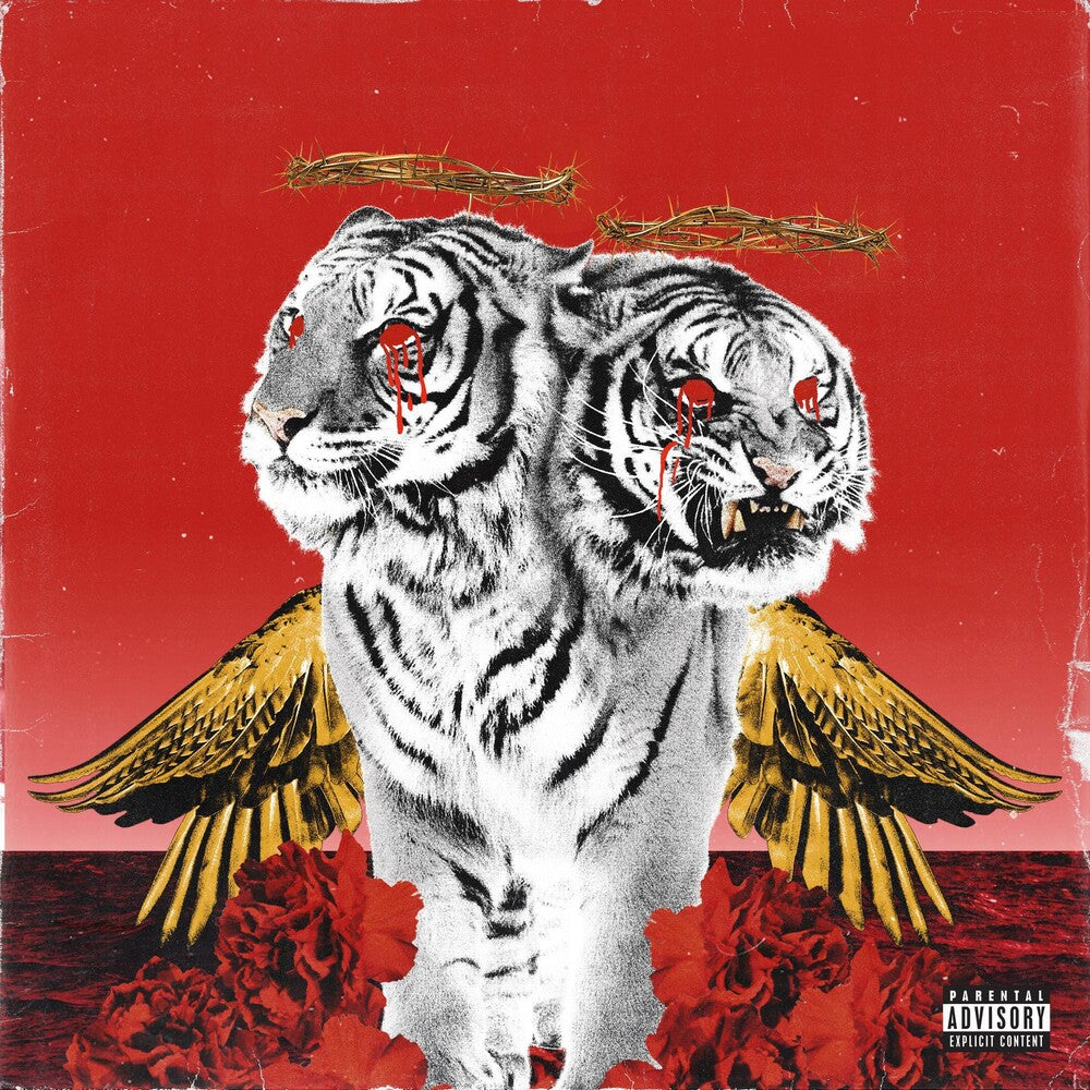 the album cover for Polyphia - New Levels New Devils [Indie Exclusive Limited Edition Red LP]