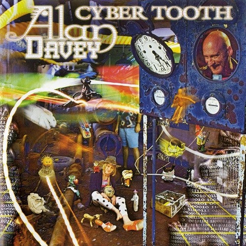 the album cover for Alan Davey - Cyber Tooth