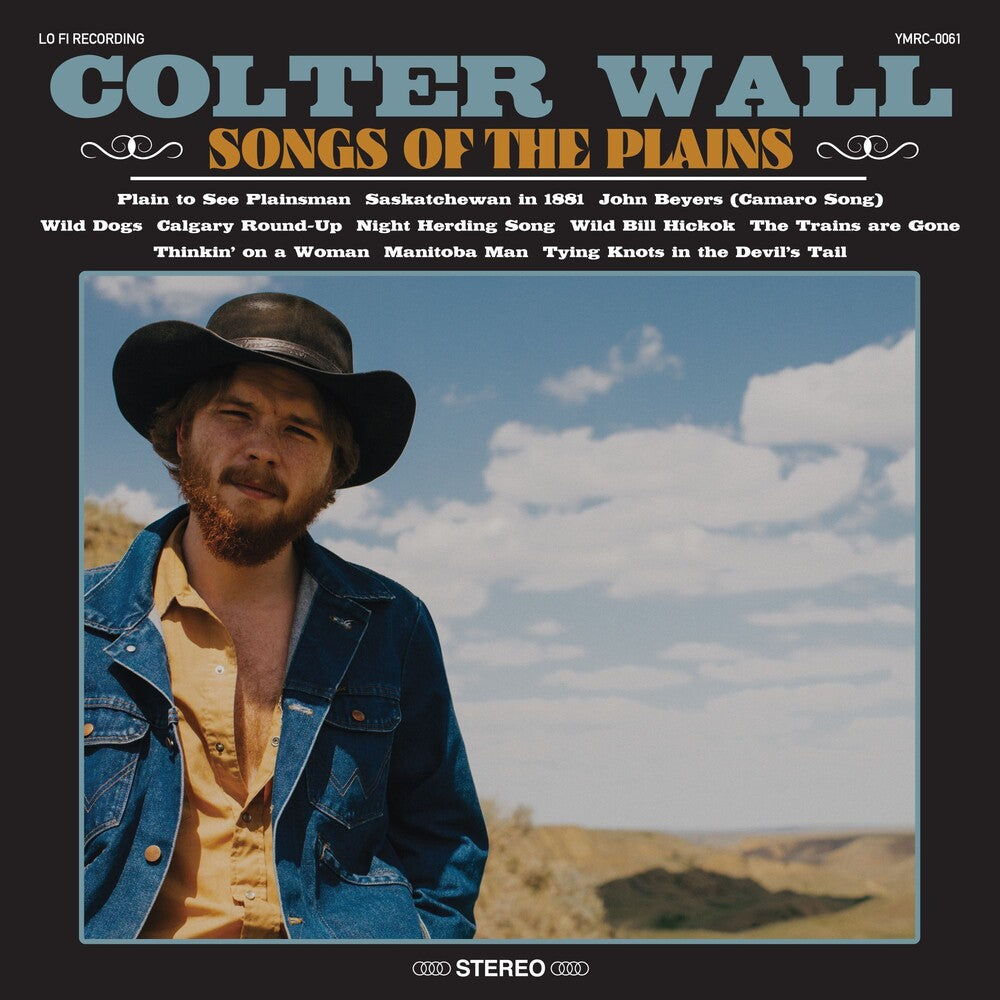 the album cover for Colter Wall - Songs Of The Plains [LP]
