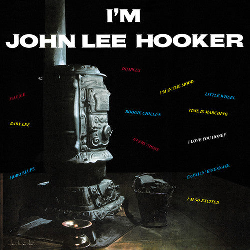 the album cover for John Lee Hooker - I'm John Lee Hooker