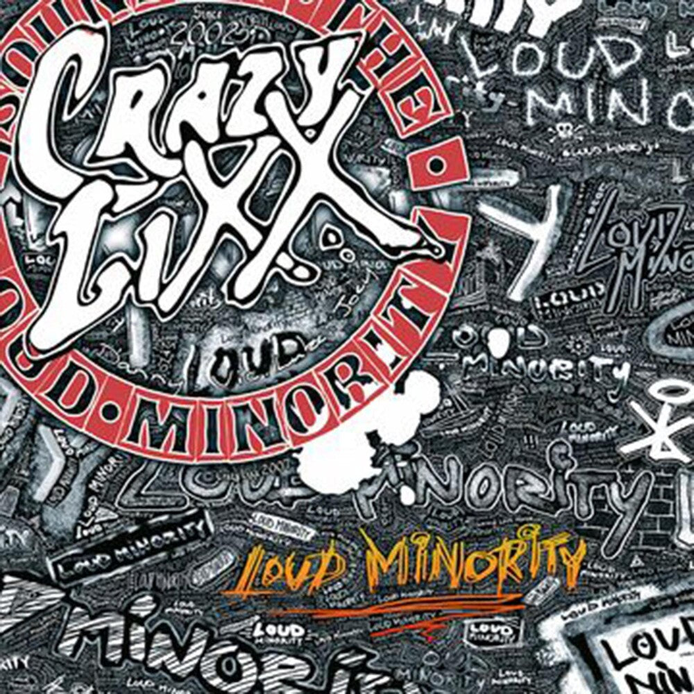 the album cover for Crazy Lixx - Loud Minority