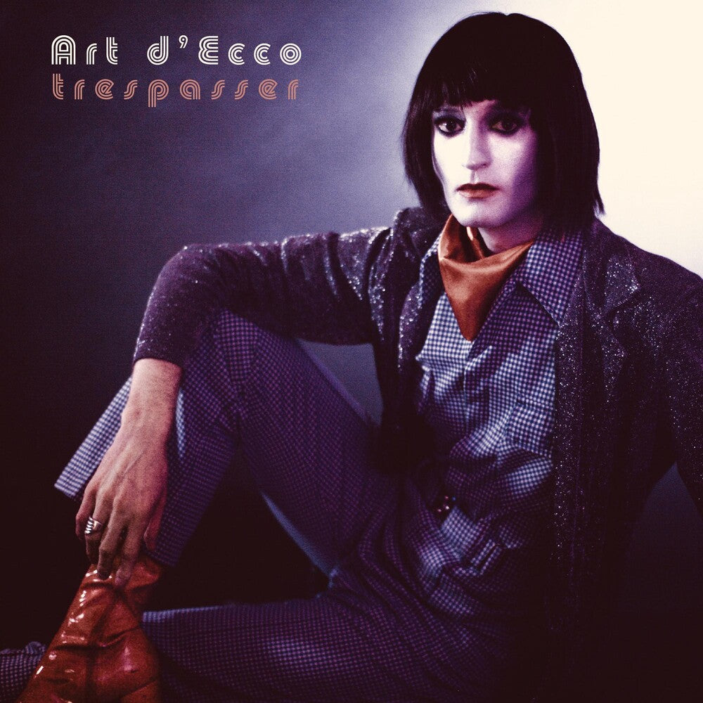 the album cover for Art Decco - Trespasser