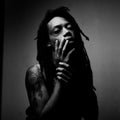 the album cover for Lando Chill - Black Ego