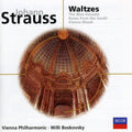 the album cover for Wiener Philharmoniker - Waltzes - Eloquence