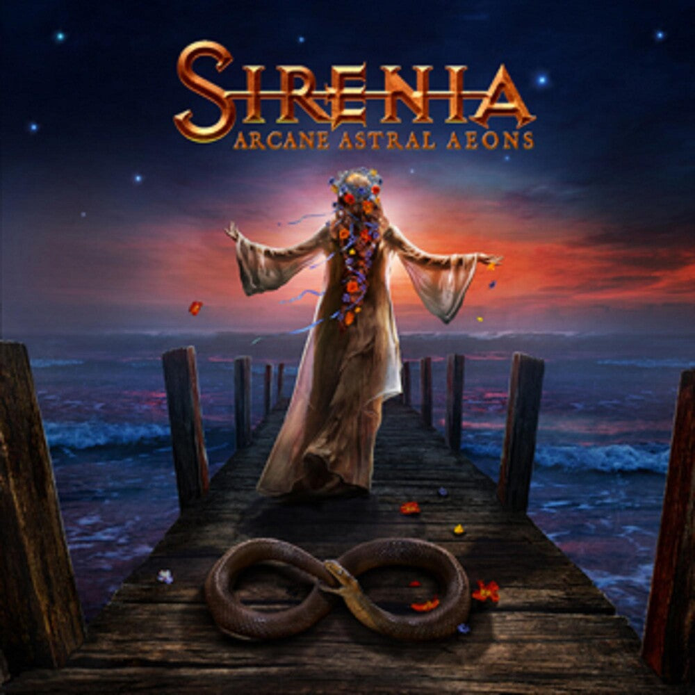 the album cover for Sirenia - Arcane Astral Aeons