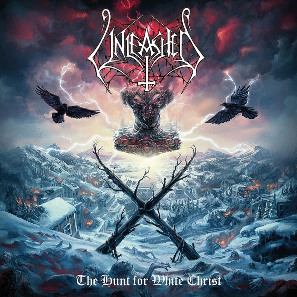 the album cover for Unleashed - Hunt For White Christ
