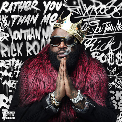 the album cover for Rick Ross - Rather You Than Me