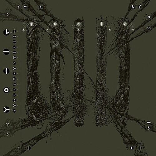 the album cover for Yowie - Synchromysticism
