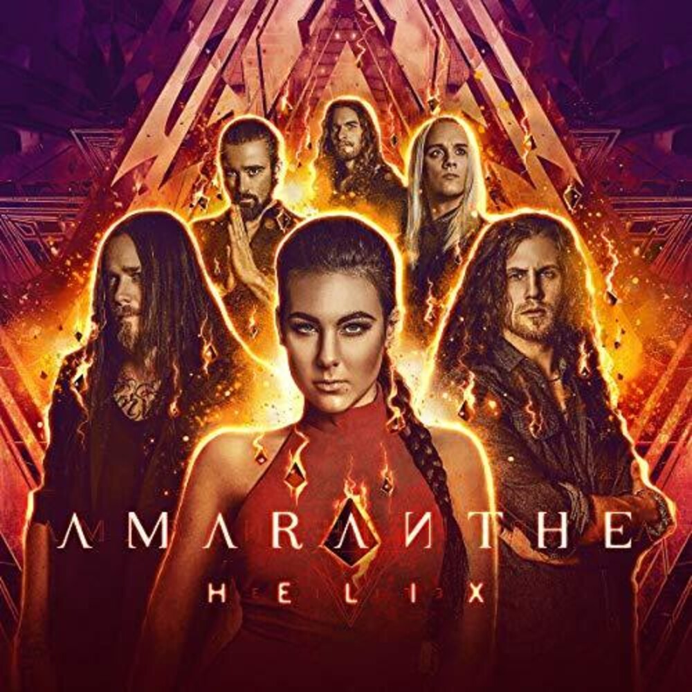 the album cover for Amaranthe - Helix [Deluxe]