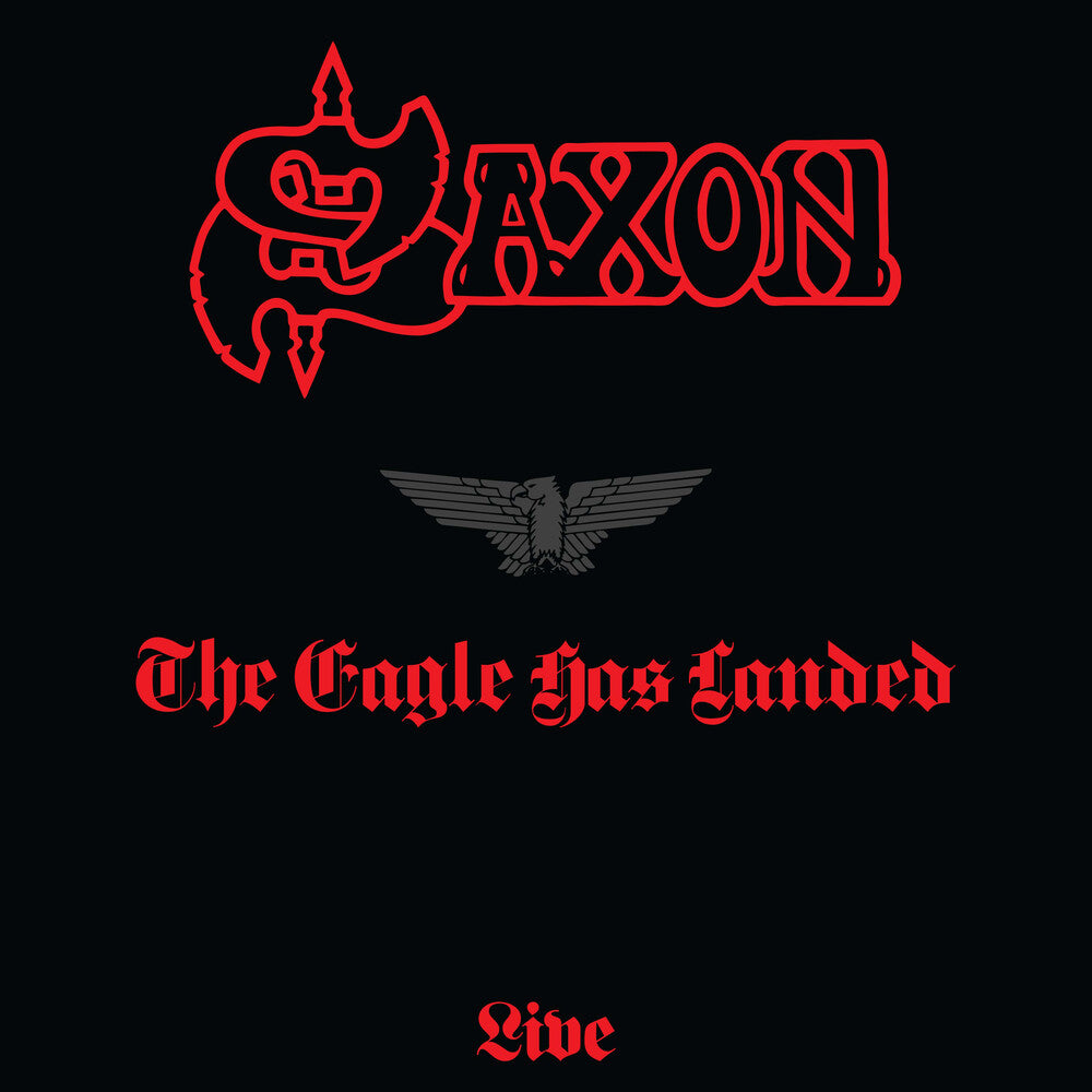 the album cover for Saxon - Eagle Has Landed (live) (1999 Remaster) (Rocktober 2018 Exclusive)