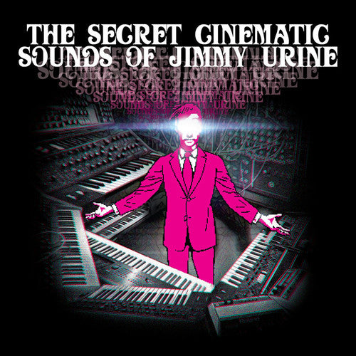 the album cover for Jimmy Urine - The Secret Cinematic Sounds of Jimmy Urine