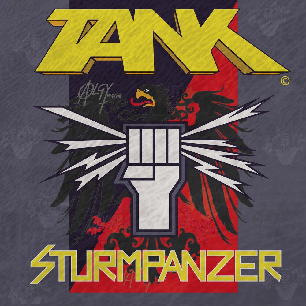 the album cover for Tank - Sturmpanzer