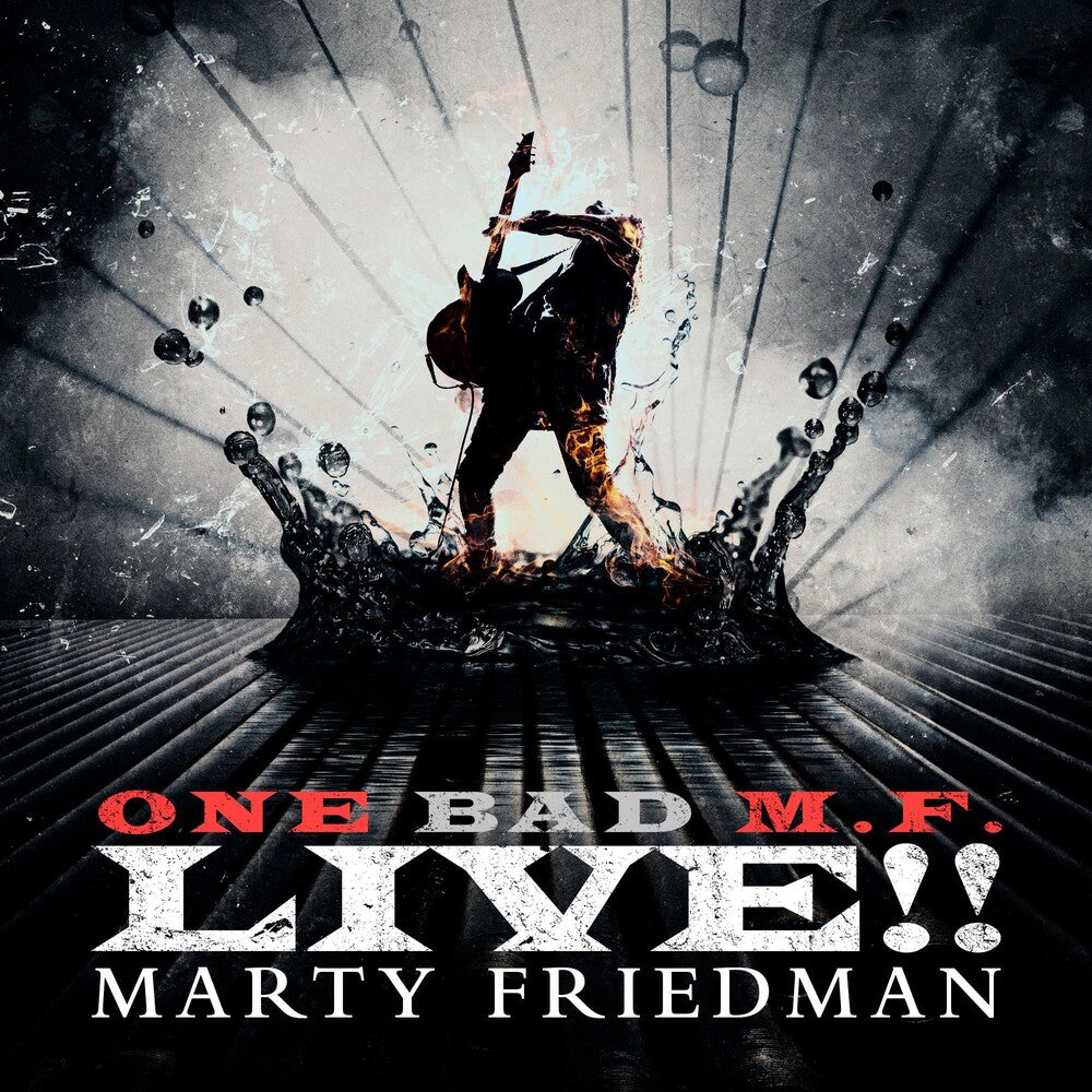 the album cover for Marty Friedman - One Bad M.f. Live