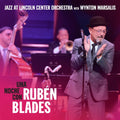 the album cover for The Jazz At Lincoln Center Orchestra With Wynton Marsalis - Una Noche Con Ruben Blades