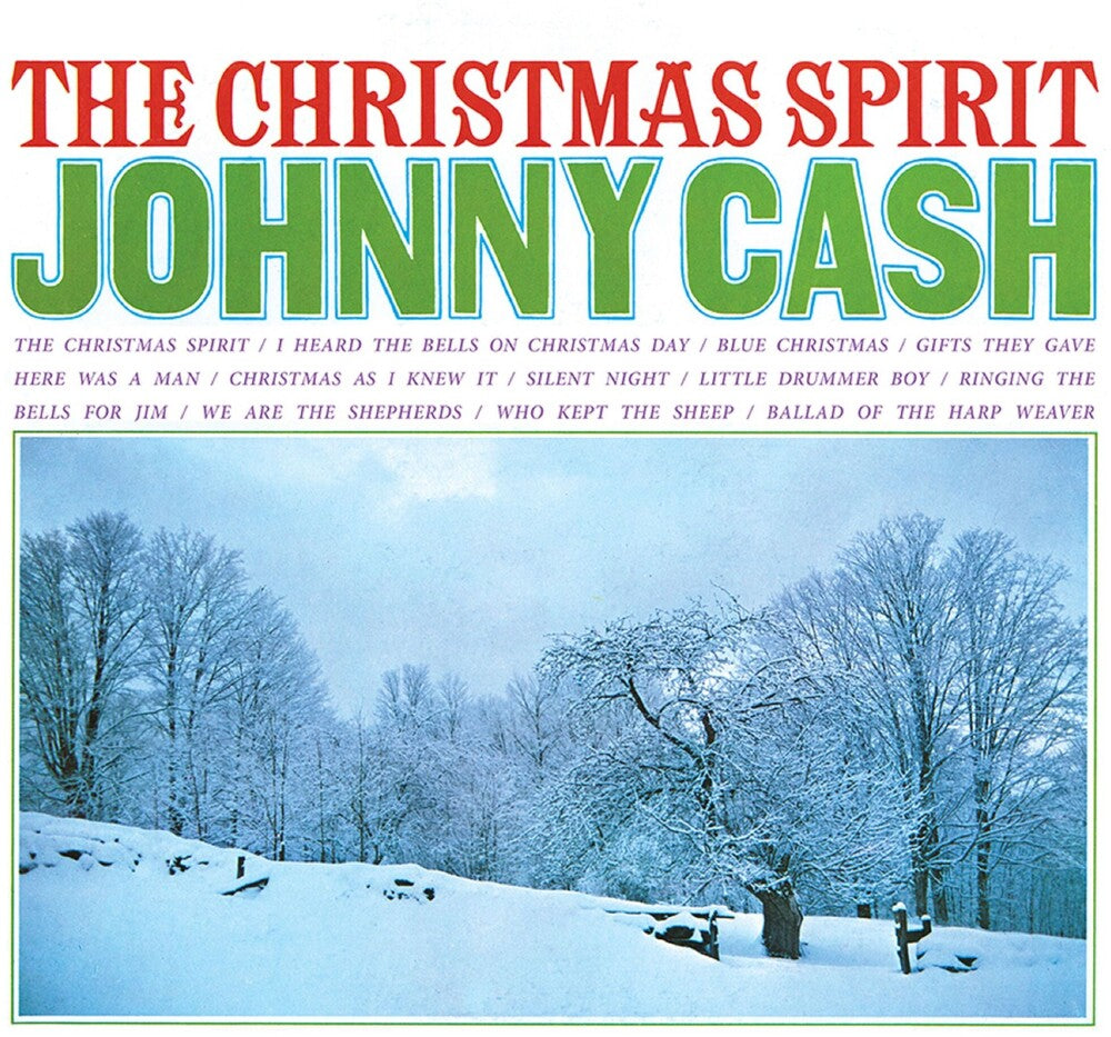 the album cover for Johnny Cash - Christmas Spirit (Gate) [Limited Edition] [180 Gram]