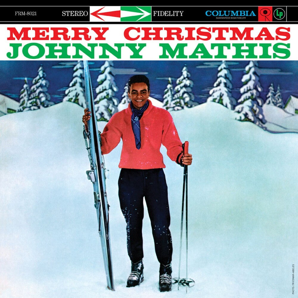 the album cover for Johnny Mathis - Merry Christmas