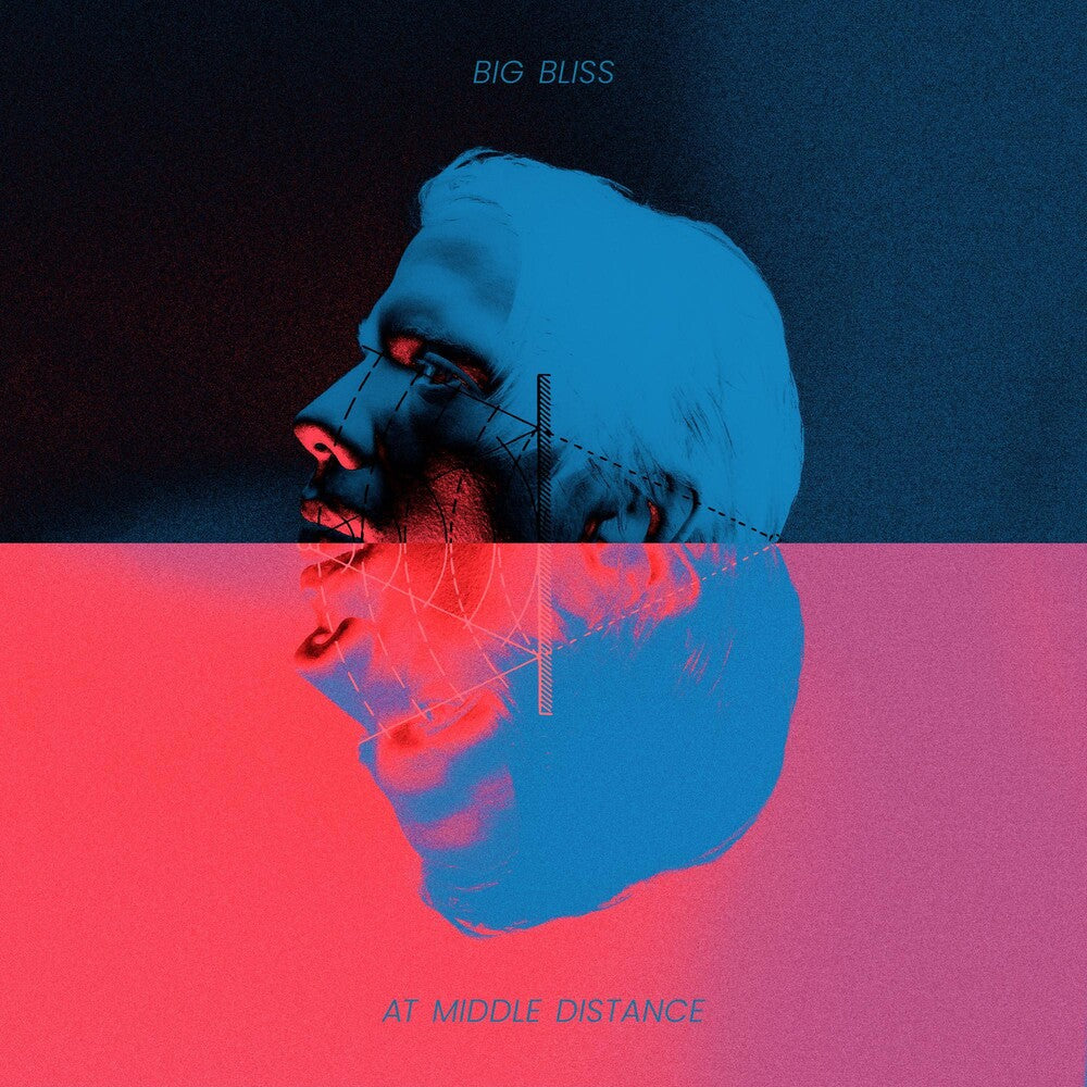 the album cover for Big Bliss - At Middle Distance