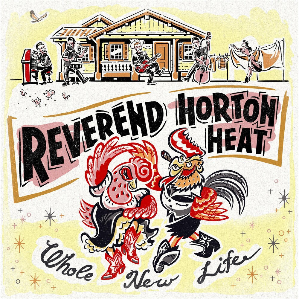 the album cover for Reverend Horton Heat - Whole New Life [LP]