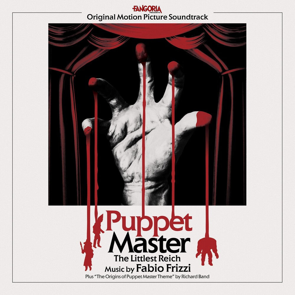 the album cover for Frizzi, Fabio - Puppet Master: The Littlest Reich (Original Motion Picture Soundtrack)