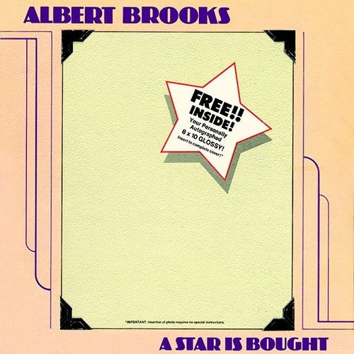 the album cover for Albert Brooks - A Star Is Bought (2017 Reissue) [Reissue]