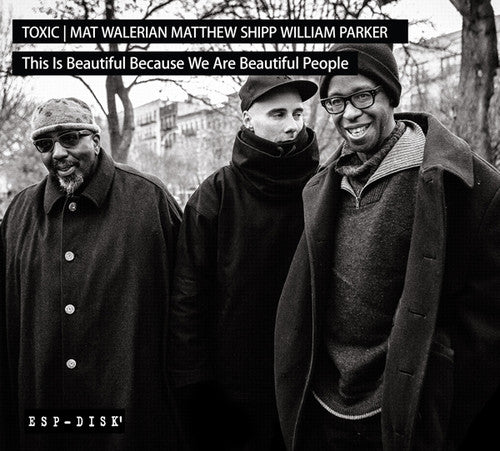 the album cover for William Parker / Shipp,Matthew / Walerian,Mat - This Is Beautiful Because We Are Beautifu People