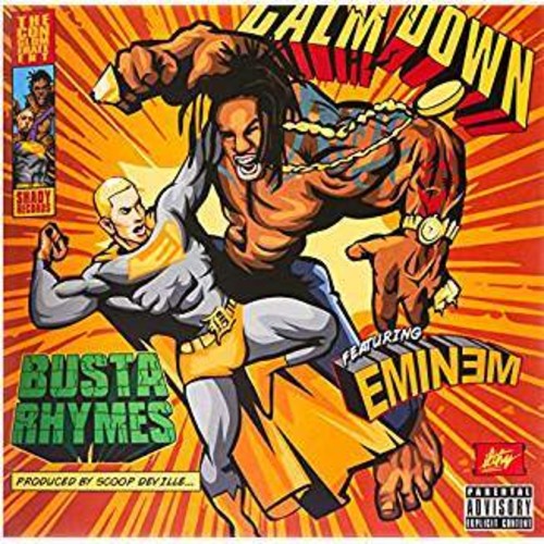 the album cover for Busta Rhymes - Calm Down